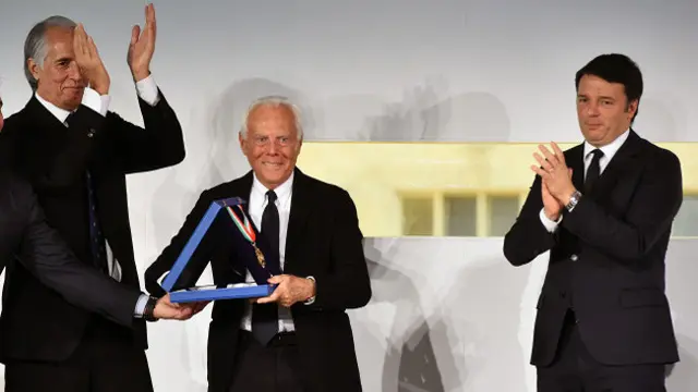 Giorgio Armani - Collare d’oro al merito sportivo 1215