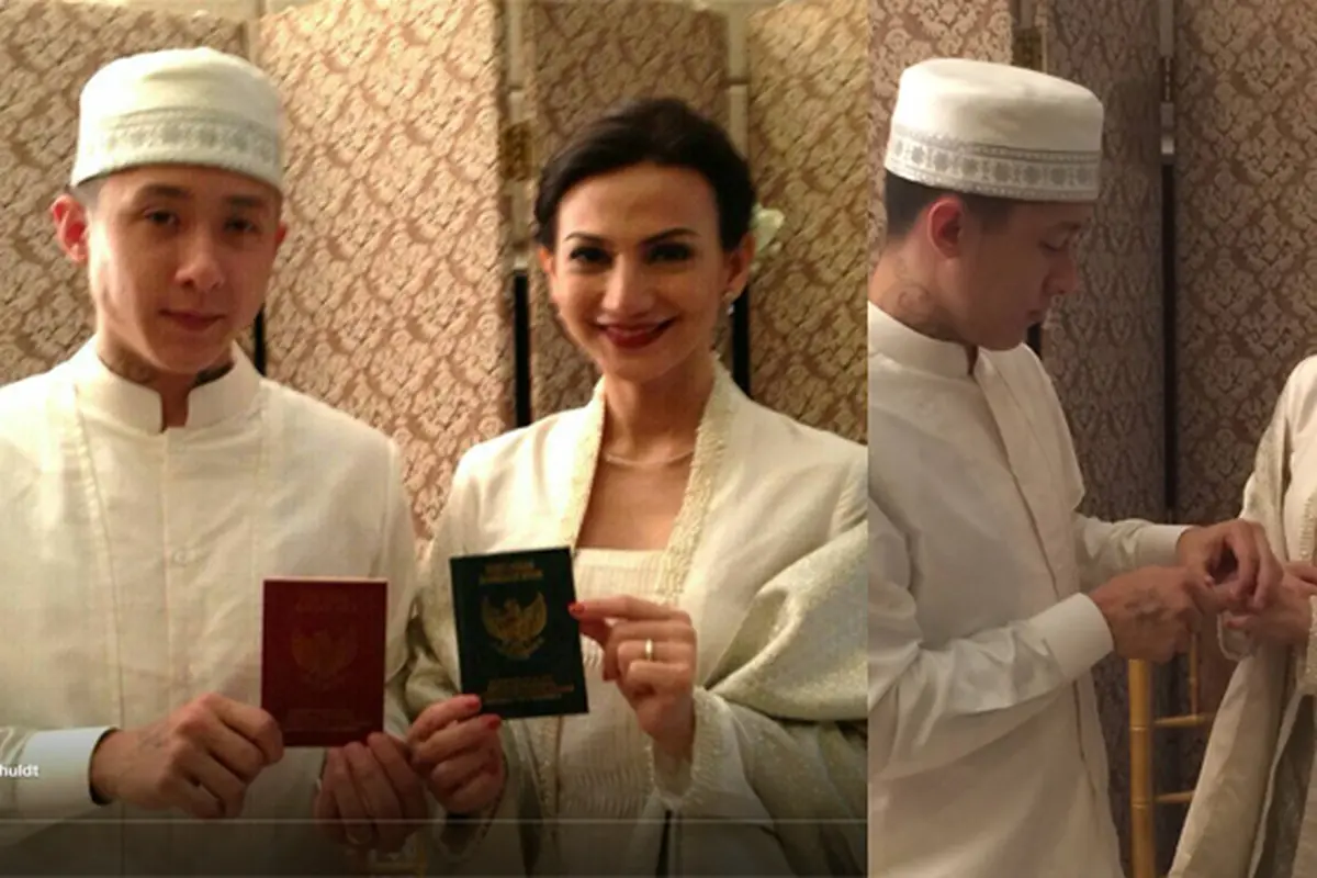 Foto-Foto Pernikahan Wanda Hamidah