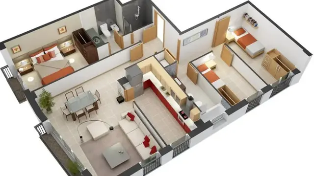 7 Desain Rumah Minimalis 3 Kamar yang Ideal untuk Lahan Terbatas