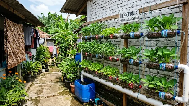 Trik Hidroponik Murah agar Sayuran Tumbuh Lebih Cepat dan Subur, Panen Melimpah