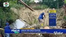 Fokus Pagi menyajikan beberapa berita sebagai berikut, 5 Santri Tewas Tertimpa Tebing Longsor, Jalur Pantura Kaligawe Kembali Tergenang, Tenaga Sales Ramaikan Kampung Miliarder, Hiu Berwujud Kepala Bayi Manusia.