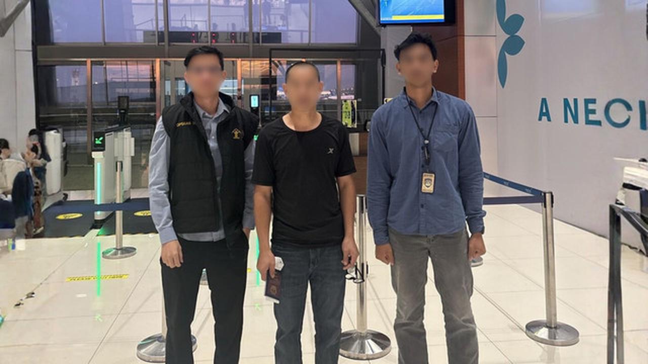 Jadi Mekanik Tanpa Izin di Tangerang, WN Cina Dipulangkan ke Kampung Halamannya