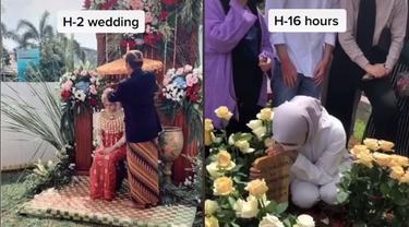 Calon Suami Meninggal H-16 Jam Sebelum Nikah, Cewek Ini Berusaha Tegar saat Pemakaman
