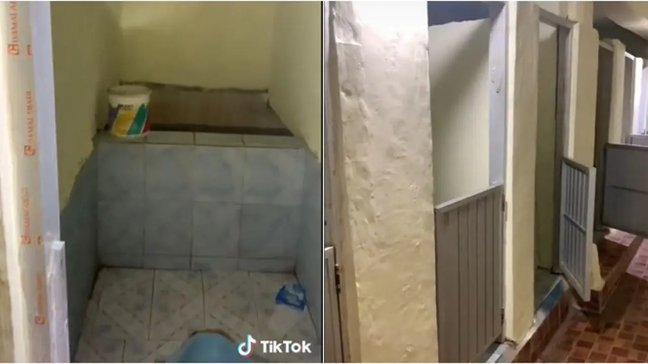 Hanya Ada Separuh Pintu, Desain Toilet Umum Ini Bikin Cemas saat Buang Air