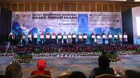 Rarkonas Perpusnas yang digelar hari ini Senin (6/3/2023) mendapuk DI Yogyakarta sebagai daerah dengan tingkat kegemaran membaca tertinggi pada 2022 dengan skor 72,29. (Liputan6.com/ Ist)