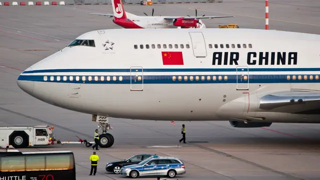 Ilustrasi pesawat Air China