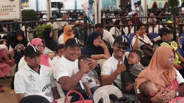 INALUM Berangkatkan 1.000 Peserta Mudik Rute Batam-Belawan Menggunakan Kapal
