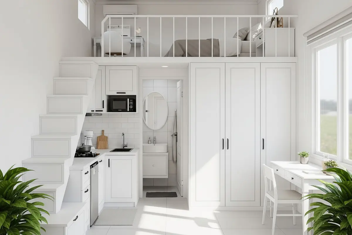 Inspirasi Desain Rumah Mezzanine Minimalis untuk Lahan Terbatas