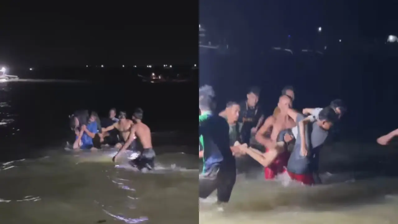 2 Remaja Tewas Terseret Ombak di Pantai Labuhan Lampung Selatan, Sempat Ditolong Teman tapi Hilang Dihantam Gelombang