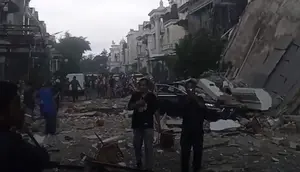 Ledakan di Perumahan Mewah Medan, 4 Orang Masih Terjebak Reruntuhan