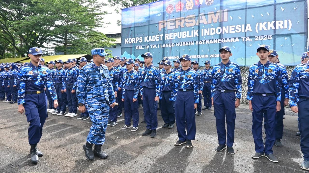 Danlanud Husein Sastranegara Buka Persami KKRI di Bandung, Tanamkan Jiwa Patriotisme