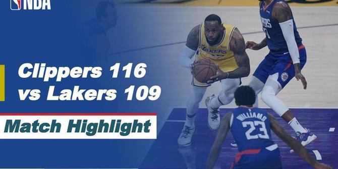 VIDEO: Highlights NBA, LA Lakers Kalah dari LA Clippers di Laga Pembuka Musim 2020/2021