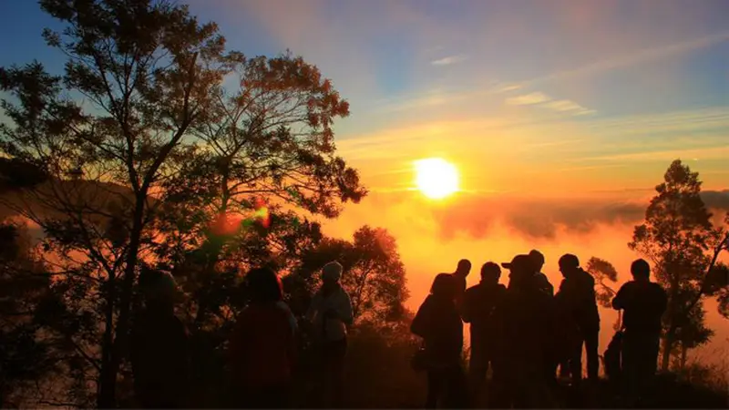 Menikmati Indahnya Golden Sunrise di Bukit Sikunir