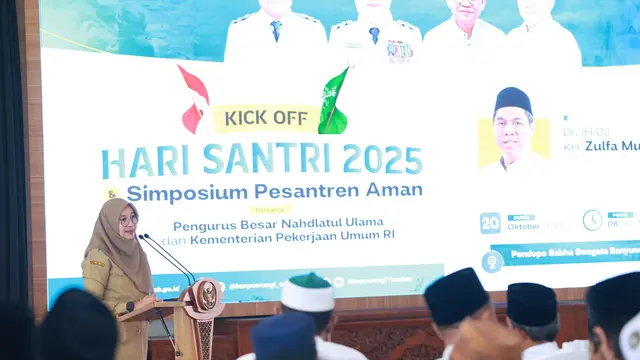 Banyuwangi Canangkan 'Pesantren Aman' di Kick Off Hari Santri Nasional 2025