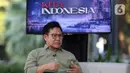 Bakal Calon Wakil Presiden, Muhaimin Iskandar menjelaskan sejumlah hal terkait pencalonannya dalam Pilpres 2024 mendatang. (Liputan6.com/Helmi Fithriansyah)