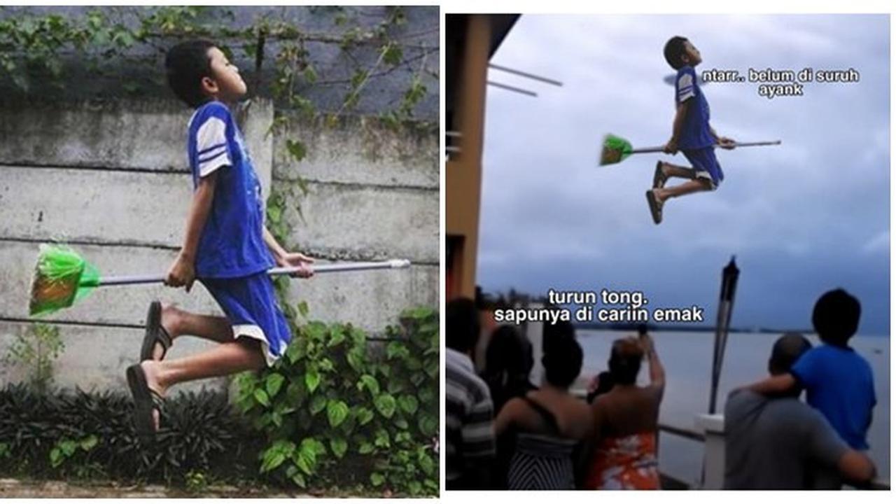 7 Potret Orang Minta Fotonya Diedit Agar Terbang Lebih Tinggi Ini Kocak Banget