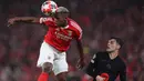 Kemenangan atas Benfica membuat Barcelona kokoh di peringkat dua klasemen sementara dengan poin 18 dari tujuh pertandingan. (FILIPE AMORIM/AFP)