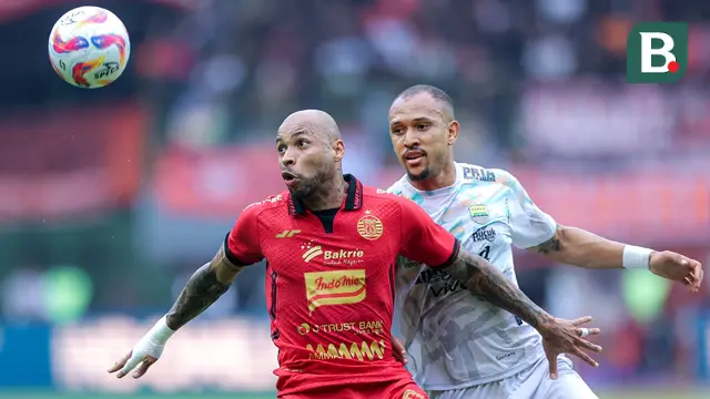 Foto: Duel Imbang Persija Vs Persib dalam Laga Super Big Match BRI Liga 1 2024/2025