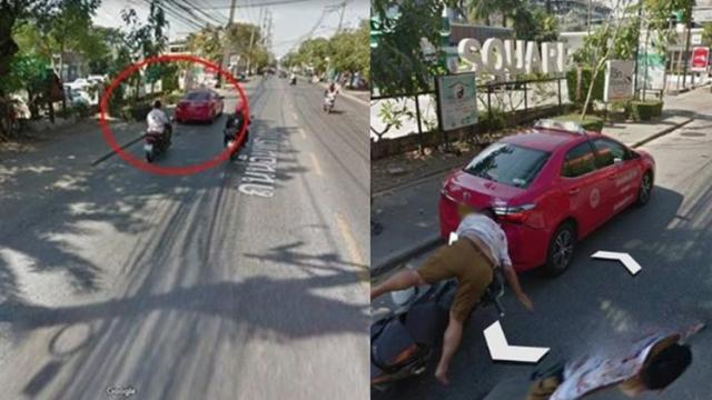 7 Momen Apes Terekam Google Street View, Bikin Ngakak