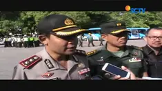 Apel berlanjut dengan simulasi kendaraan untuk mengantisipasi kegiatan besar di bulan November termasuk pernikahan putri Presiden Jokowi.
