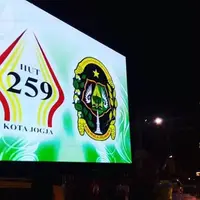 Perayaan HUT Jogja semalam (7/10) berjalan sangat meriah.