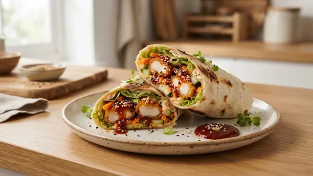 Spicy Korean Wrap