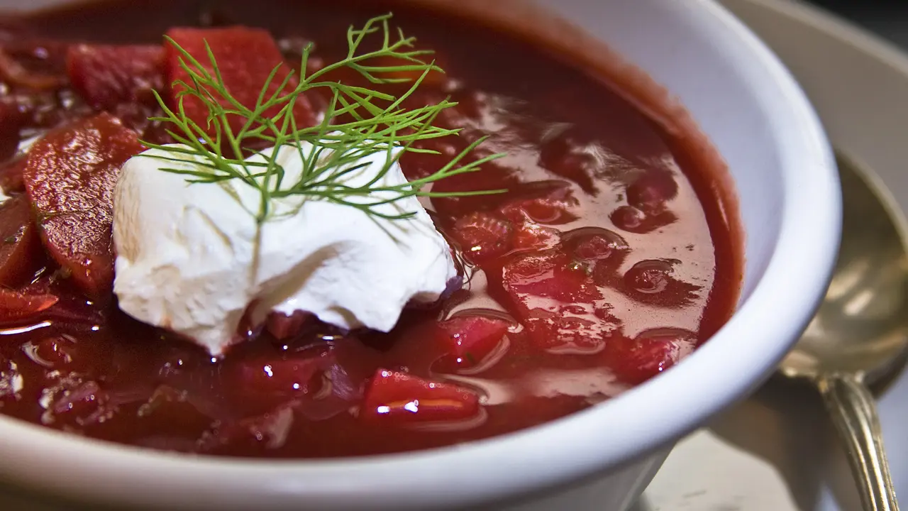 Makanan Khas Rusia Borscht