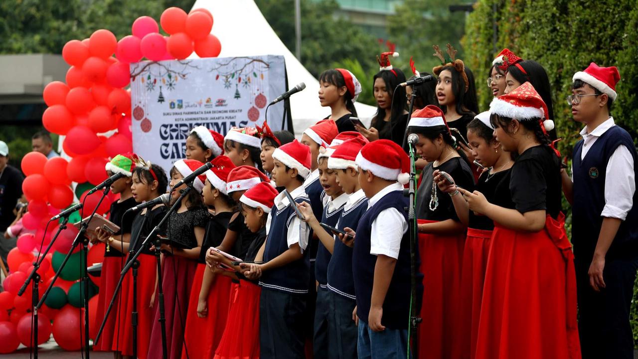 Semarak Christmas Carol Sambut Perayaan Natal di Jakarta