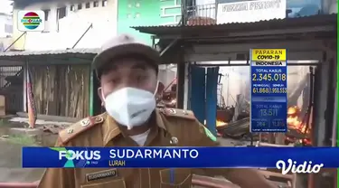 Fokus Pagi mengangkat beberapa topik berita sebagai berikut, Kebakaran Hanguskan Sejumlah Bangunan, Anies Marah Saat Sidak PPKM Darurat, Vaksinasi Timbulkan Kerumunan.