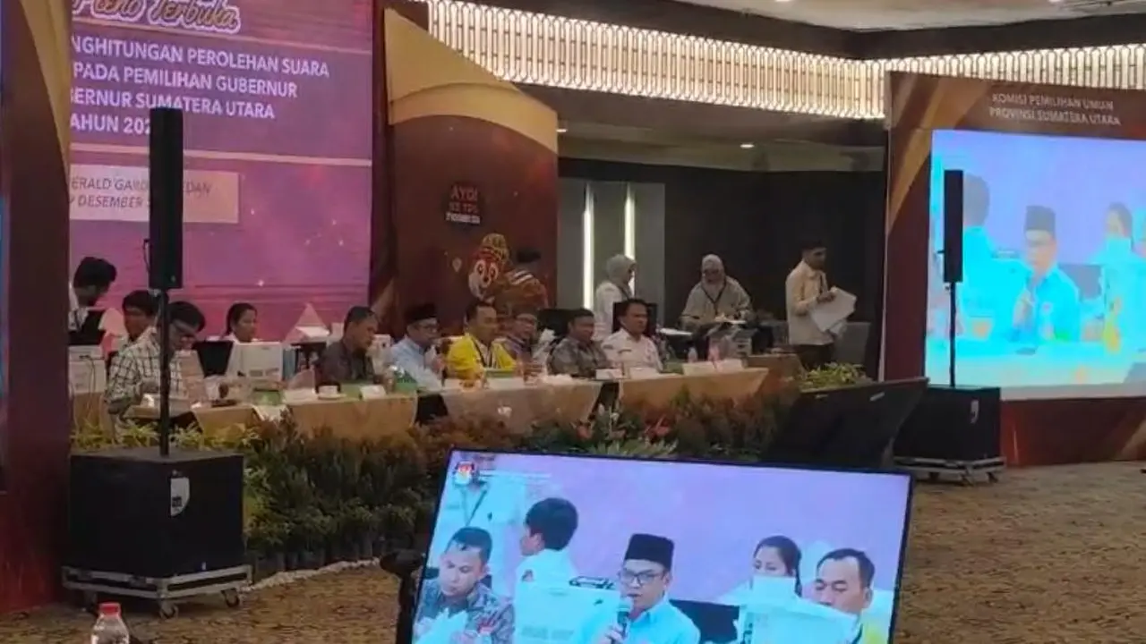 Rapat Pleno KPU Sumut