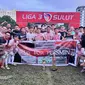 Persmin Minahasa saat menjuarai Liga 3 Zona Sulut dengan mengalahkan Tahuna FC di Stadion Klabat Manado, Kamis (30/12/2021).