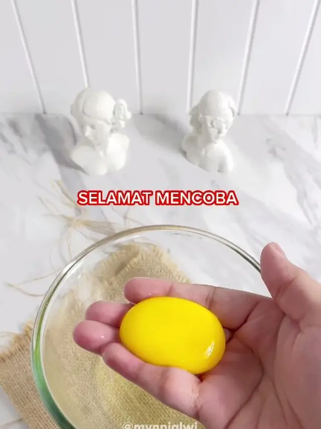 Cara Mudah Pisahkan Kuning dan Putih Telur, Hanya Gunakan 1 Bumbu Dapur