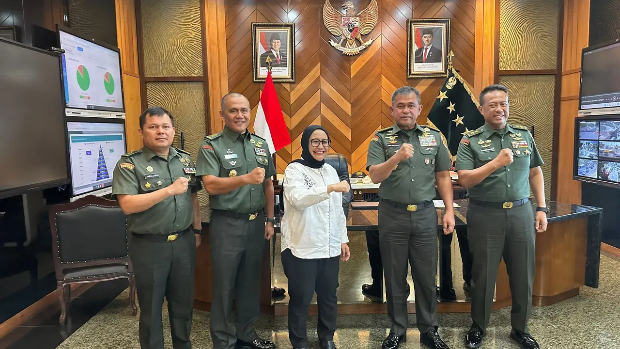 Kasad Jenderal Maruli Bertemu BGN