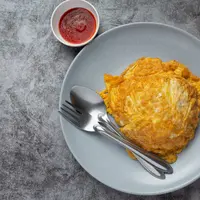 Ilustrasi Nasi Telur Dadar/Photo by jcomp on Freepik