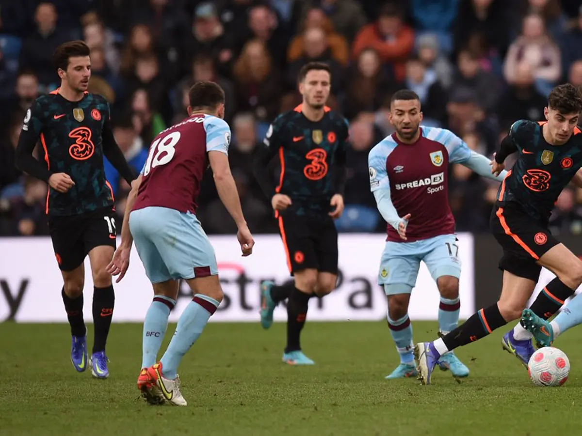 Chelsea vs best sale burnley siaran tv