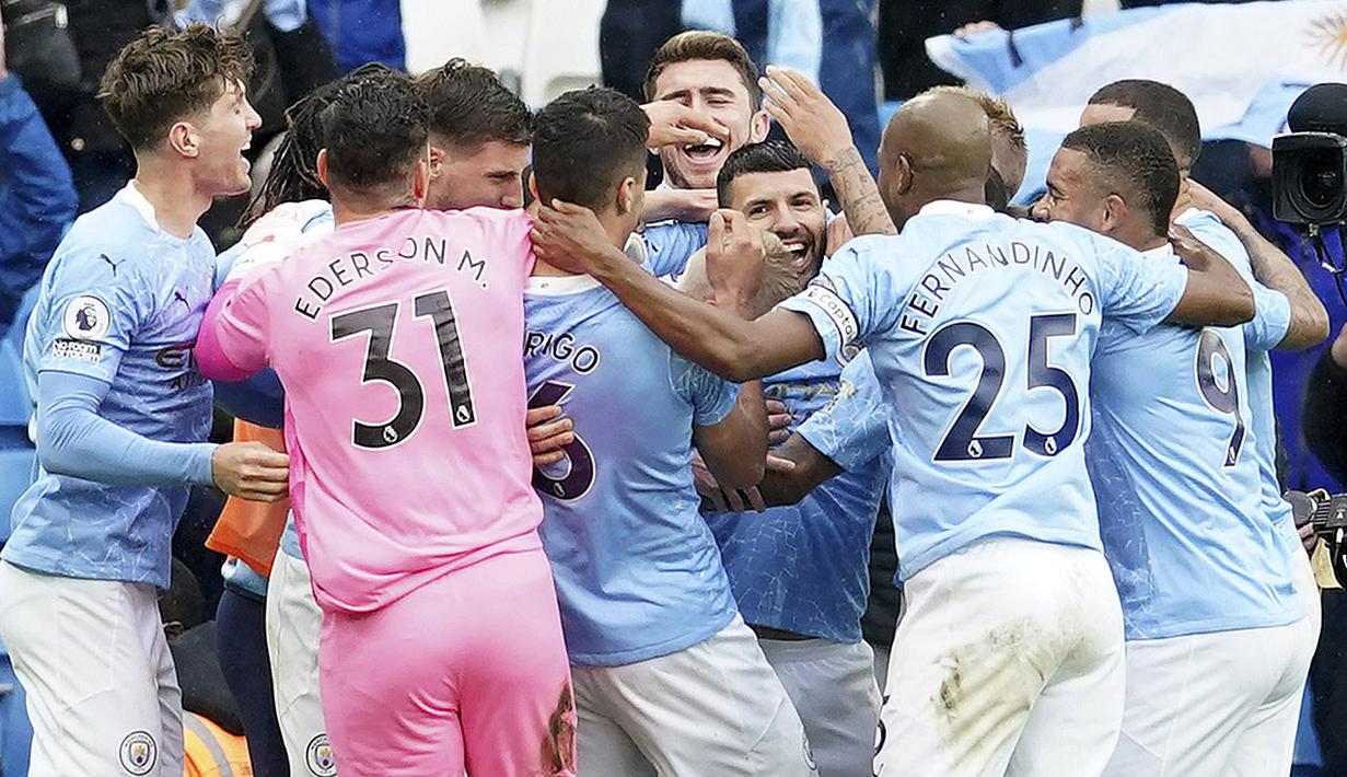 FOTO: Perpisahan Manis Sergio Aguero di Manchester City ...
