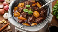 Cara Membuat Semur Daging Pakai Magic Com, Daging Empuk dan Bumbu Meresap
