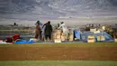 Petani bekerja di perkebunan anggur saat membuat kismis di Kandahar, Afghanistan, 6 September 2021. (JAVED TANVEER/AFP)