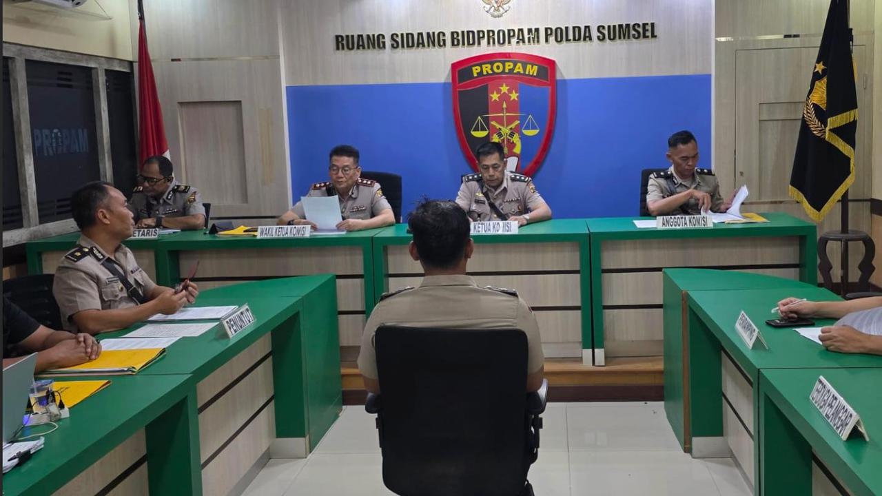 Terlibat Narkoba, Anggota Polisi di Sumsel Dipecat