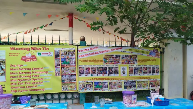 Warung Makan di Gondangdia yang Viral Usai Didatangi Tzuyang