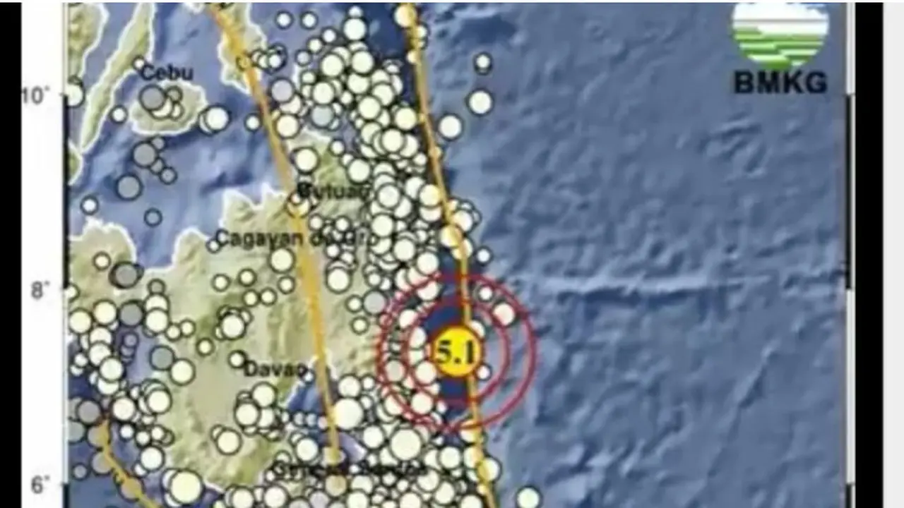 Gempa di Melonguane Sulut