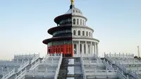 Pertama di Dunia, Bangunan Ini Mirip Dua Gedung yang Digabungkan