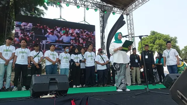 Peringati Hari Santri Nasional (HSN), Relawan Dobrak Menangkan AMIN (Domain) menggelar doa bersama dan deklarasi dukungan kepada pasangan calon presiden (capres) dan calon wakil presiden (cawapres) Anies Baswedan-Muhaimin Iskandar (AMIN) (Istimewa)