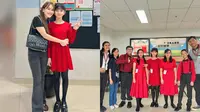 7 Potret Bilqis Ikut Grup Vokal di Sekolah, Dipuji Mirip Kim Soo-hyun