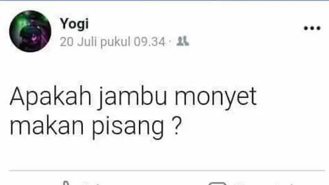 7 Pertanyaan Nyeleneh Orang Indonesia di Media Sosial