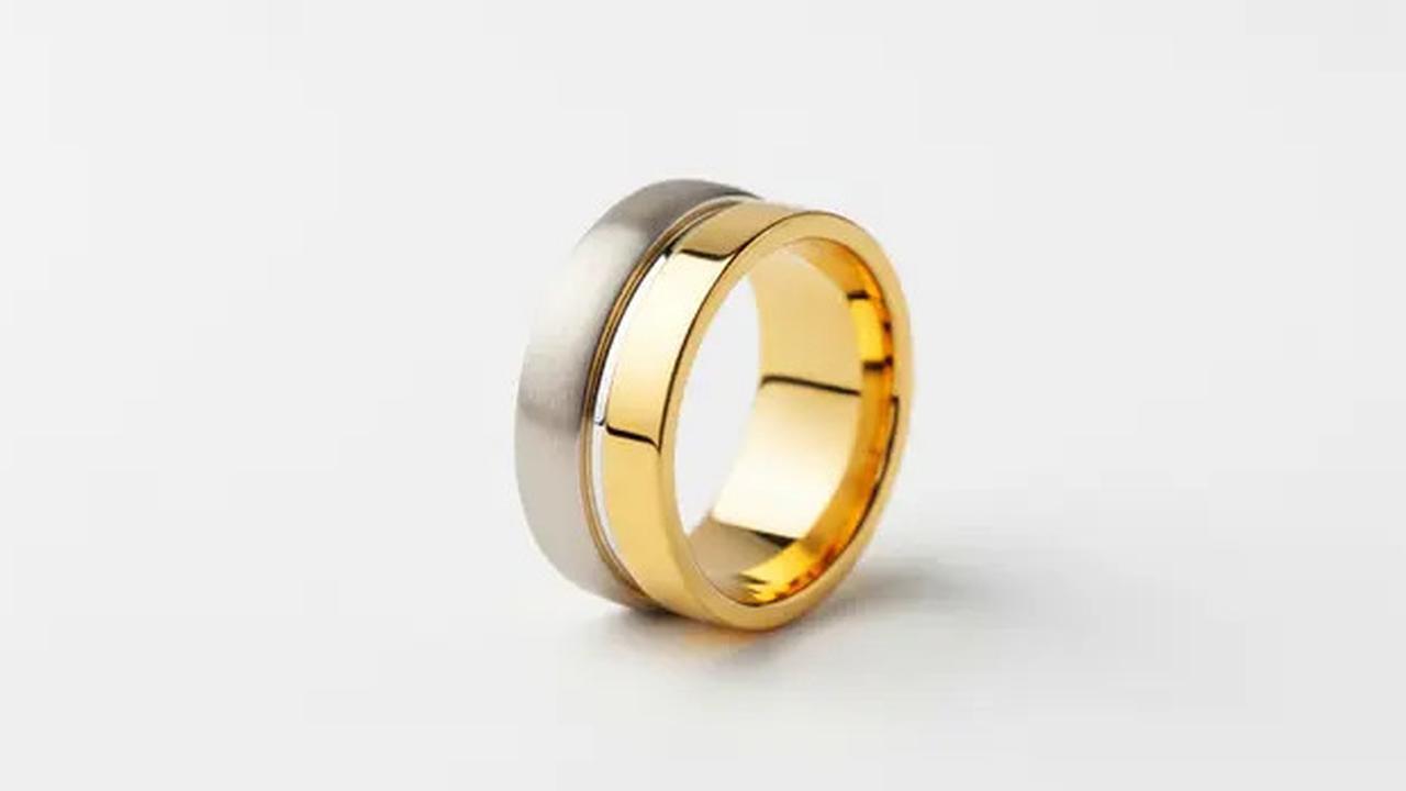 7 Model Cincin Emas Minimalis Dua Warna yang Tampak Mewah Meski Simpel, Kini Tren di 2026
