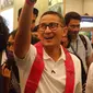 Sandiaga Uno di Kompas Travel Fair, Minggu, 3 September 2023. (dok. Winda Syifa Sahira)