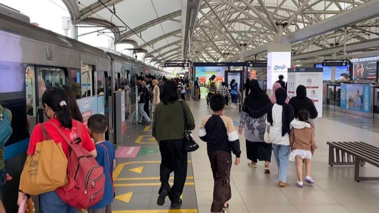 MRT Jakarta Raih 76 Ribu Pengguna Selama Libur Lebaran