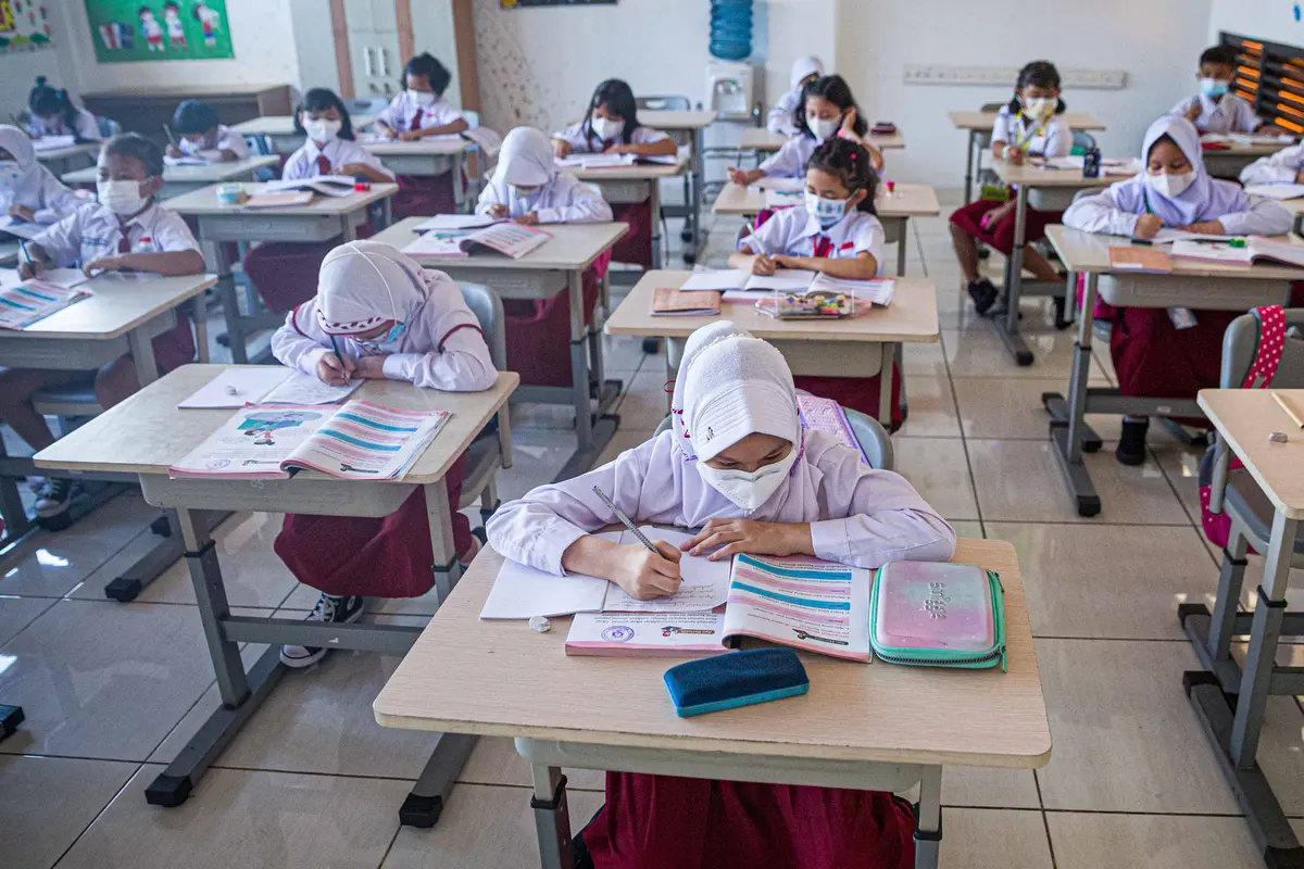 .Jakarta Gelar Pembelajaran Tatap Muka 100 persen