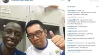 Respons Kocak Ridwan Kamil terkait Krisis Pemain Persib